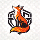 火狐电竞平台品牌Logo，绿色火焰与狐狸头组合，象征速度与激情